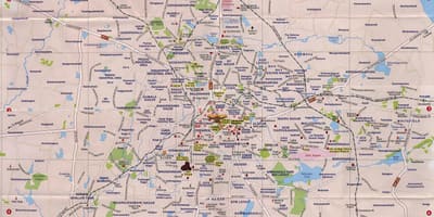 Bangalore atracciones turísticas mapa